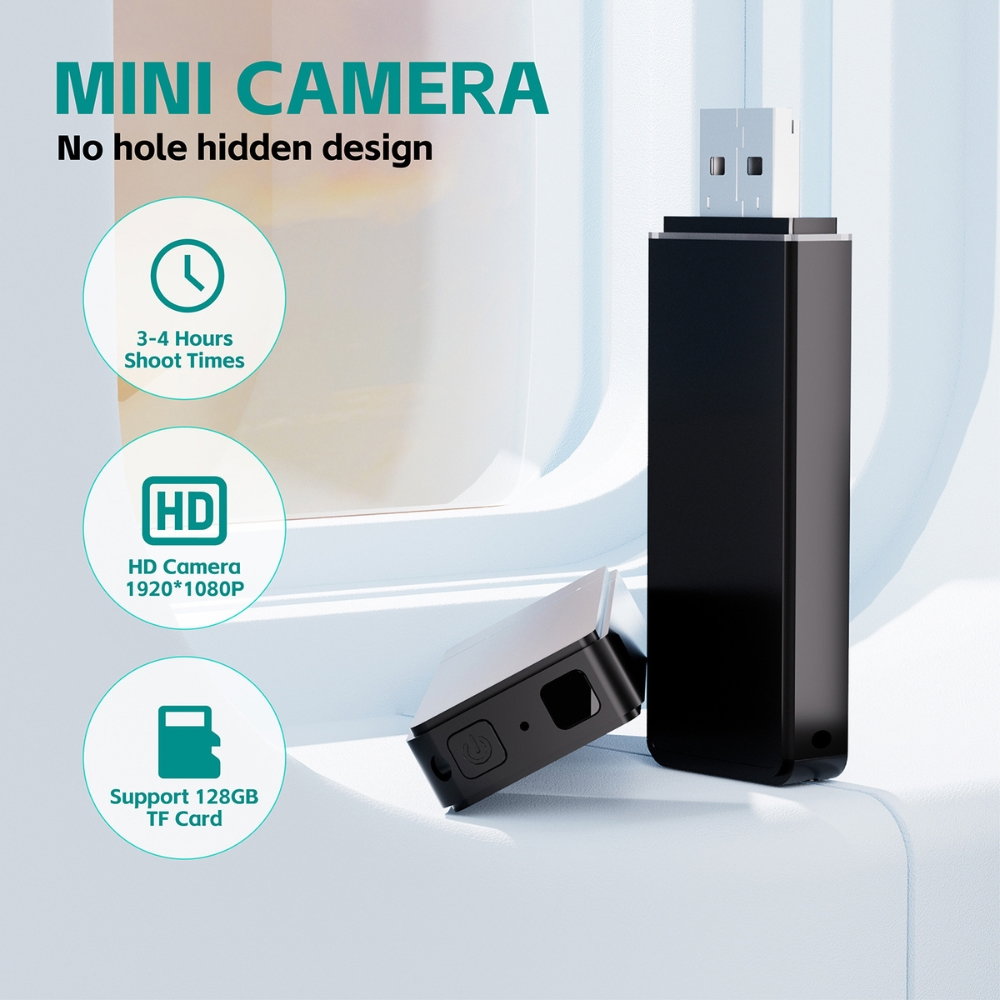 Stick USB cu Camera Full HD 1080P, Senzor de Miscare [5]