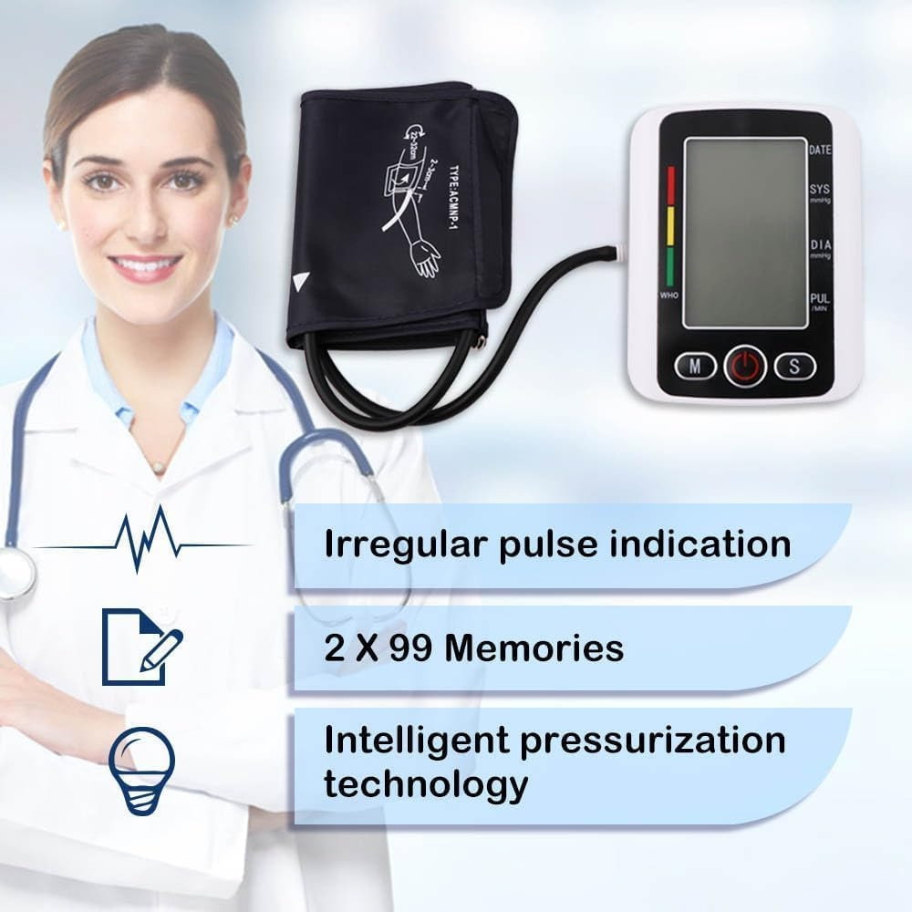 Monitor Tensiune Arteriala Incheietura, Masurari Precise [7]