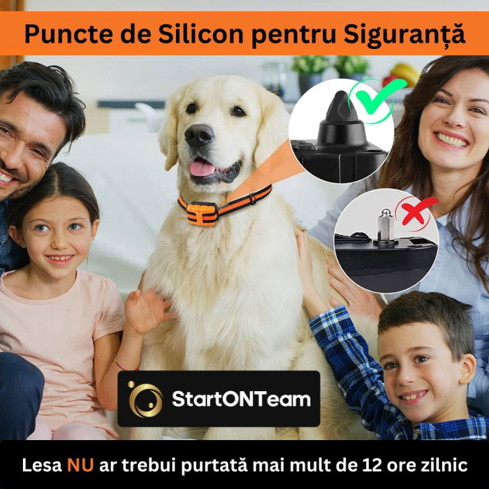 Zgardă Electrică Profesională Antilătrat pentru Dresaj [14]