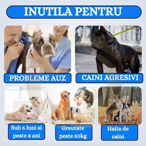 Aparat Anti Latrat cu Ultrasunete pentru Caini, Profesional, 3 Nivele, Impermeabil, Dispozitiv Antilatrat cu Ultra Sunete de Interior si Exterior [6]