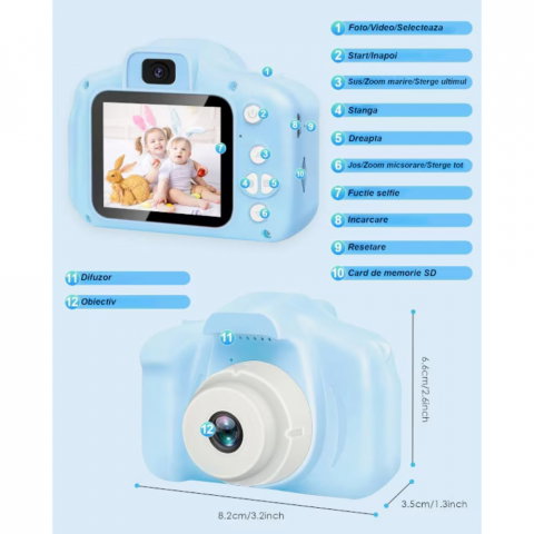 Aparat Foto Digital pentru Copii [18]