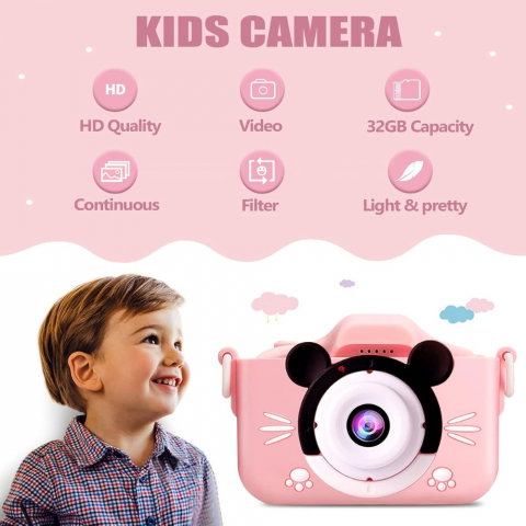 Aparat Foto Digital pentru Copii [30]