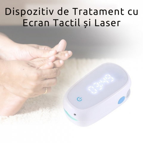 Aparat cu Laser pentru Indepartarea Onicomicozei si Tratarea Ciupercilor de Unghii, Portabil, Reancarcabil, Alb [22]