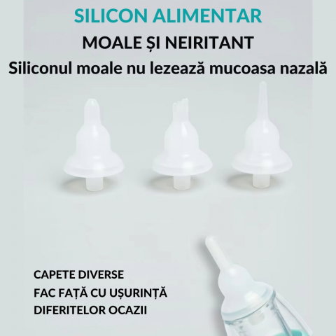 Aspirator Nazal Electric pentru Copii si Bebelusi [8]