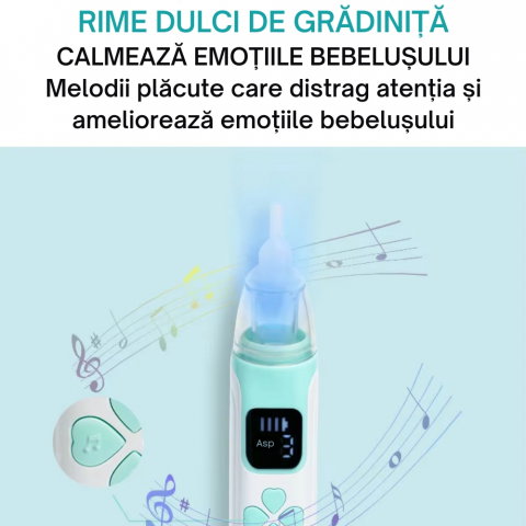 Aspirator Nazal Electric pentru Copii si Bebelusi [10]