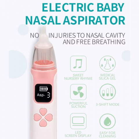 Aspirator Nazal Electric pentru Copii si Bebelusi [24]