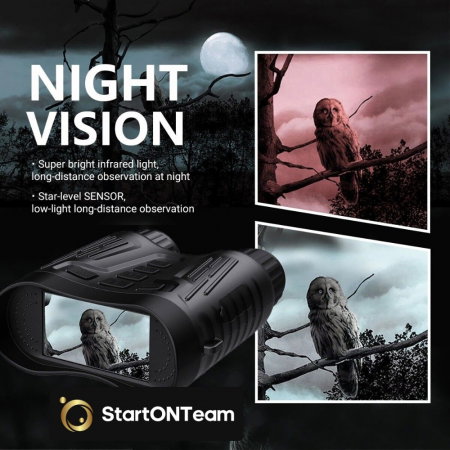 Binoclu Digital Night Vision Profesional de Vanatoare [11]