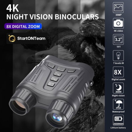Binoclu Digital Night Vision Profesional de Vanatoare [5]