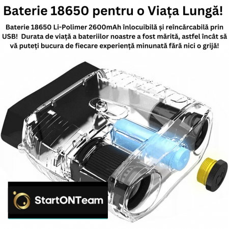 Binoclu Profesional de Vânătoare Digital cu Night Vision, Zoom 8X, Ecran TFT 3” și Tehnologie IR [12]