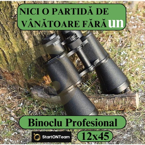 Binoclu StartONTeam EyeSky 12x45 Profesional de Vanatoare [8]