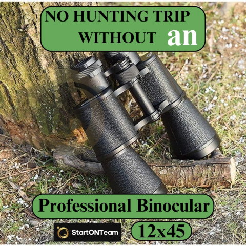 Binoclu StartONTeam EyeSky 12x45 Profesional de Vanatoare [17]
