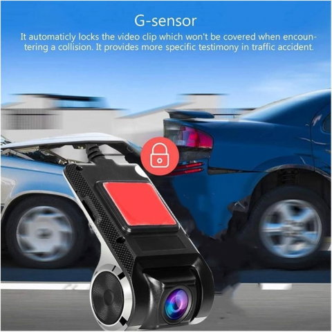 Camera Auto Full HD 1080P cu ADAS, Alarmă Vocală și Funcție Rezistentă la Apă [11]