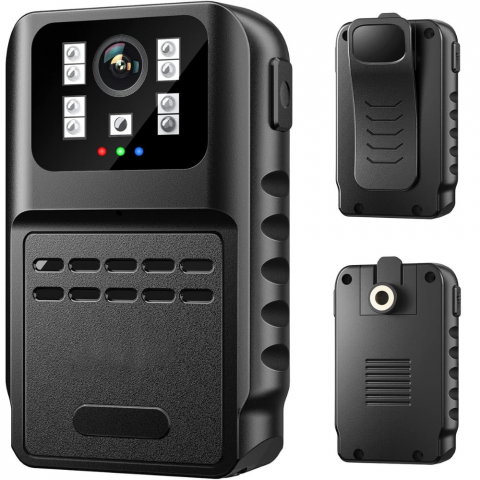 Camere Spion - Camera Corporala HD 1080P – Night Vision, Inreg. Bucla