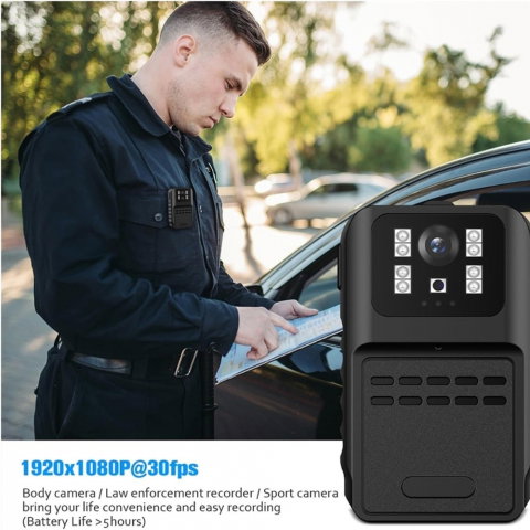 Camera Corporala HD 1080P – Night Vision, Inreg. Bucla [5]