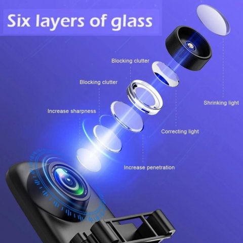 Camera dubla auto profesionala de bord, fata si spate, Oglinda Retrovizoare cu Marsarier si Senzor G de Detectare a Miscarii, Monitorizare Parcare, Night Vision, Inregistrare in bucla [6]