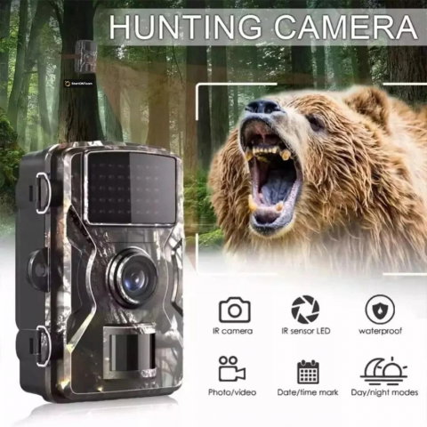 Camera de Vanatoare, Infrarosu, Night Vision, Camuflaj [6]