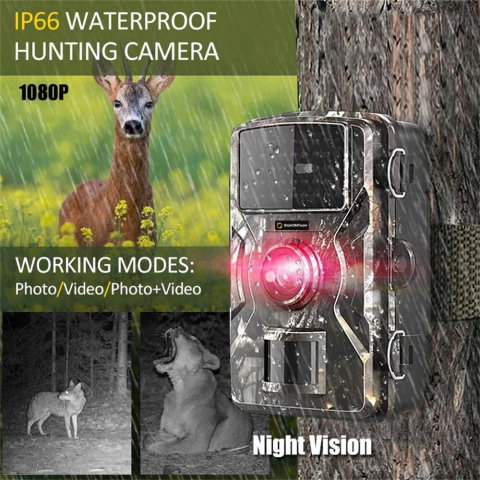 Camera de Vanatoare, Infrarosu, Night Vision, Camuflaj [8]
