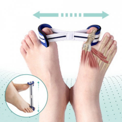Corector Monturi TENICORE, pentru Corectarea, Tratarea si Îndreptarea degetelor la picioare, Dubla Corectie la Hallux Valgus [13]
