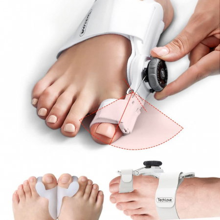Corector Monturi Hallux Valgus Ajustabil – Deget