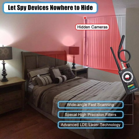 Detector Profesional Aparate Spionaj 4 in 1 – Protectie Completa si Siguranta [4]