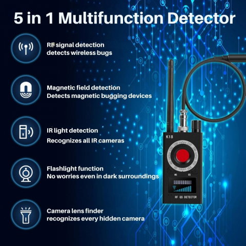 Detector Profesional Aparate Spionaj 4 in 1 – Protectie Completa si Siguranta [20]
