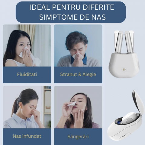 Aparat pentru Rinita Alergica Tech Love cu Lumina Rosie si Infrarosu [11]