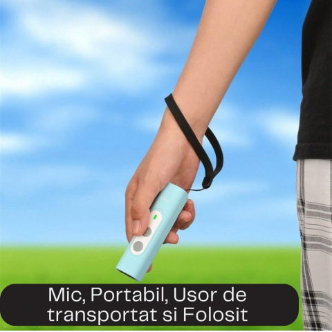 Dispozitiv Profesional Antilatrat cu Ultrasunete pentru Alungat si Speriat Cainii si Pisici [6]
