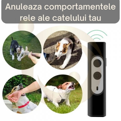 Dispozitiv Profesional Antilatrat cu Ultrasunete pentru Alungat si Speriat Cainii si Pisici [8]