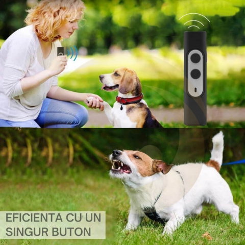 Dispozitiv Profesional Antilatrat cu Ultrasunete pentru Alungat si Speriat Cainii si Pisici [9]