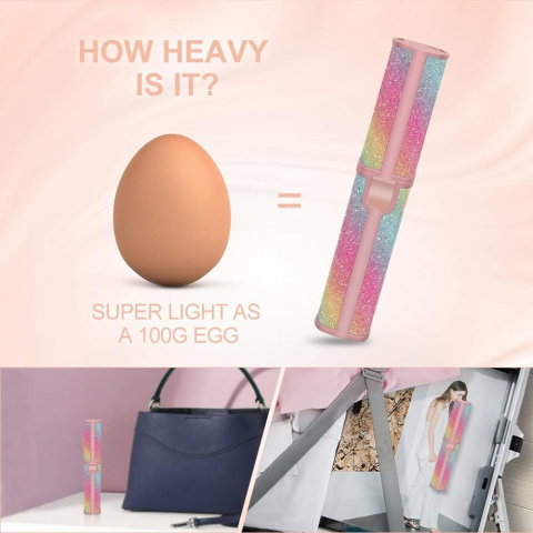 Epilator Facial 2 în 1 – Trimmer Electric pentru Sprancene si Indepartarea Fara Durere a Parului [5]
