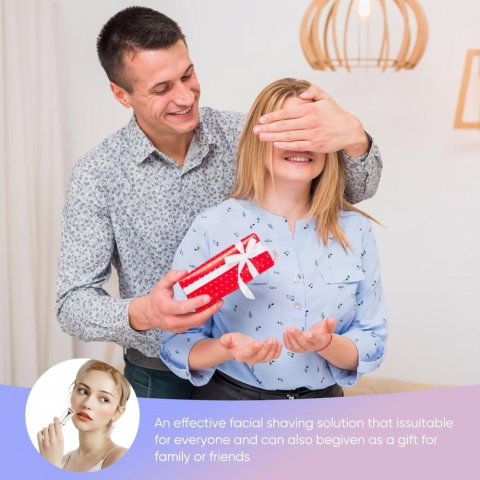Epilator Facial Portabil, Indepartare Fina a Parului Nedorit [8]