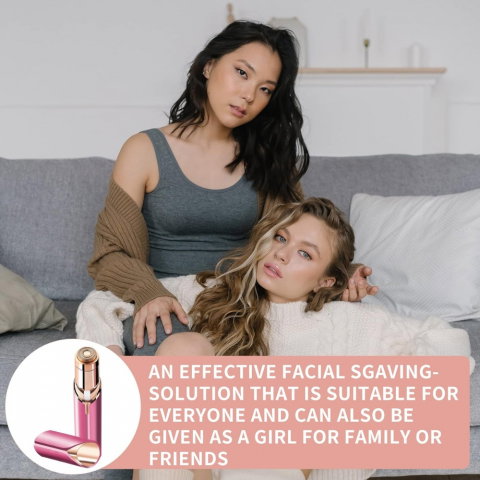 Epilator Facial Portabil, Indepartare Fina a Parului Nedorit [11]