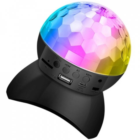 Articole Copii - Glob Disco Crystal Magic Ball cu LED RGB