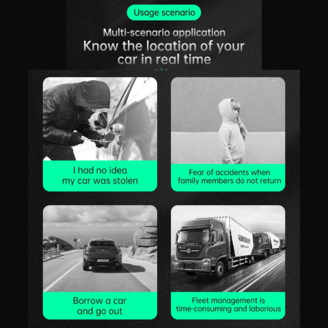 GPS Tracker Auto Q8 4G+2G cu Magnet Localizare în Timp Real & Alarmă Anti-Furt [6]