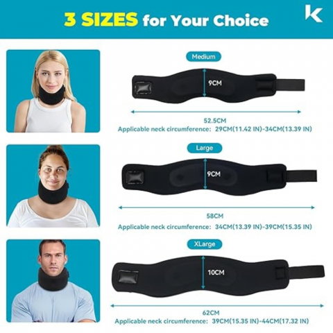 Guler Cervical Moale de Sustinere pentru Dormit [4]