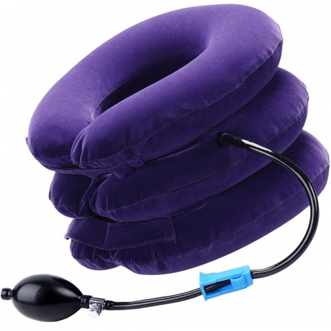 Guler cervical moale si gonflabil pentru Spondiloza si Hernie Cervicala [0]