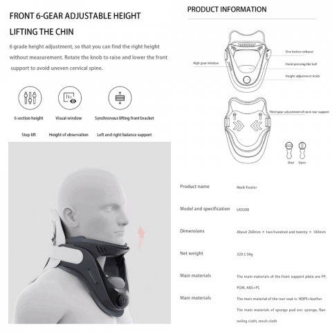 Guler Cervical pentru Spondiloza si Hernie Cervicala [2]