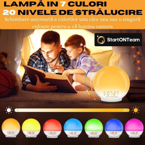 Lampa LED Inteligenta pentru Veghe si Citit [16]