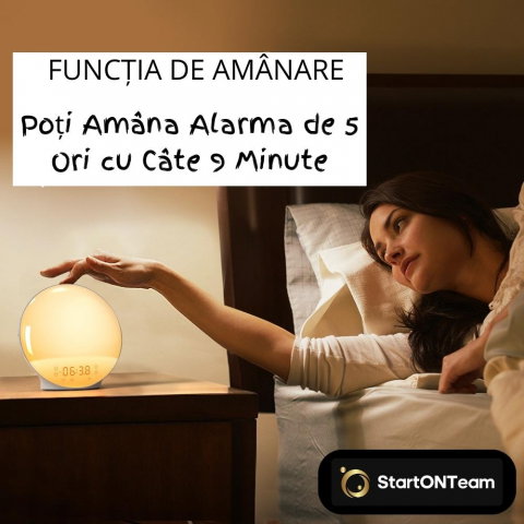 Lampa LED Inteligenta pentru Veghe si Citit [9]