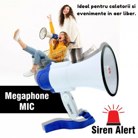 Megafon Portavoce Puternic si Portabil [4]