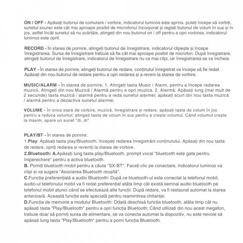 Megafon Portavoce Puternic si Portabil [7]