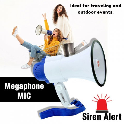 Megafon Portavoce Puternic si Portabil [10]