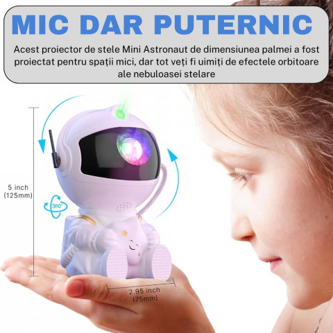 Mini Astronaut Proiector de Stele si Galaxie [2]