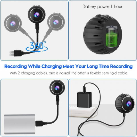 Mini Camera WiFi cu Senzor Miscare – Night Vision [6]
