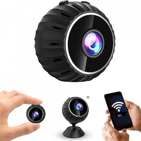 Camere Interior - Mini Camera WiFi cu Senzor Miscare – Night Vision