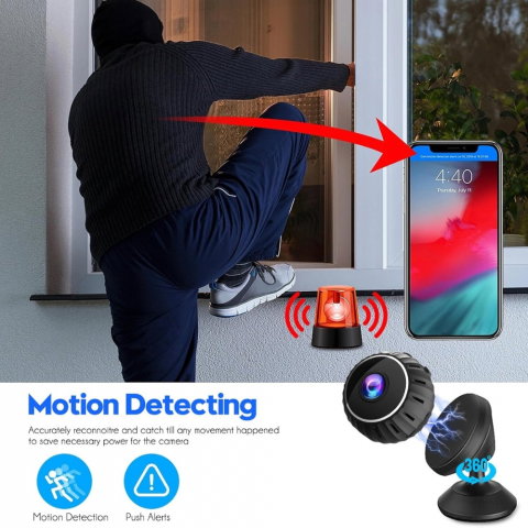 Mini Camera WiFi cu Senzor Miscare – Night Vision [11]