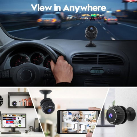 Mini Camera WiFi cu Senzor Miscare – Night Vision [7]
