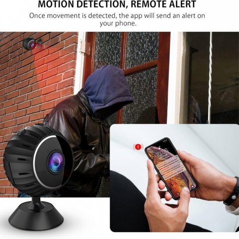 Mini Camera WiFi cu Senzor Miscare – Night Vision [12]