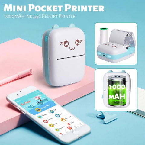 Mini Imprimanta Termica Portabila [1]