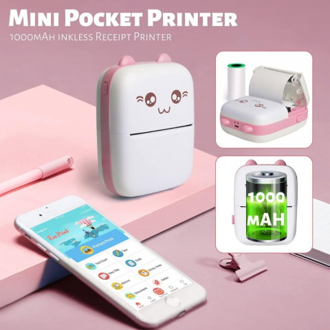 Mini Imprimanta Termica Portabila [1]